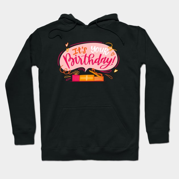 Happy Birthday Party Hoodie by thexsurgent